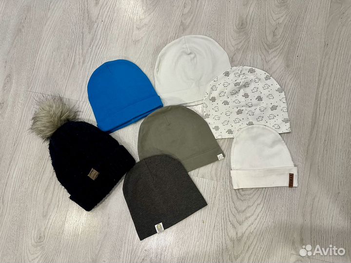Шапки для мальчика 7шт