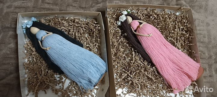 Кукла-оберег беременная, подарок для беременной