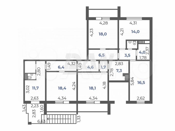 Сдам офисное помещение, 150 м²