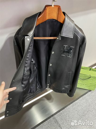 Кожаная куртка Hermes