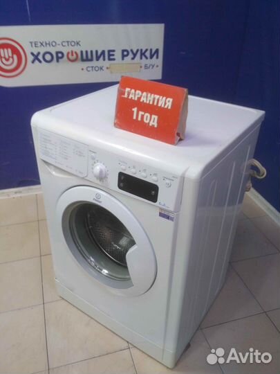 Стиральная машина бу indesit с гарантией 1 год