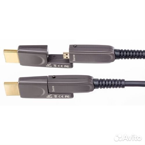 Видео кабель Eagle Cable Profi Micro hdmi 2.0 LWL