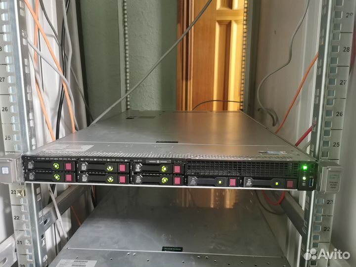 Сервер HP Proliant DL360 Gen9 2*2667v4/128GB/6*SSD