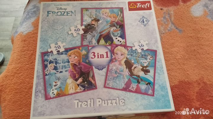 Пазлы для девочек и рюкзак