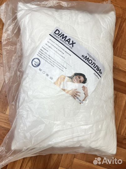 Подушка для сна 60х40 димакс 1 шт