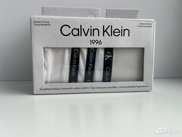 Стринги новые набором оригинал Calvin Klein M