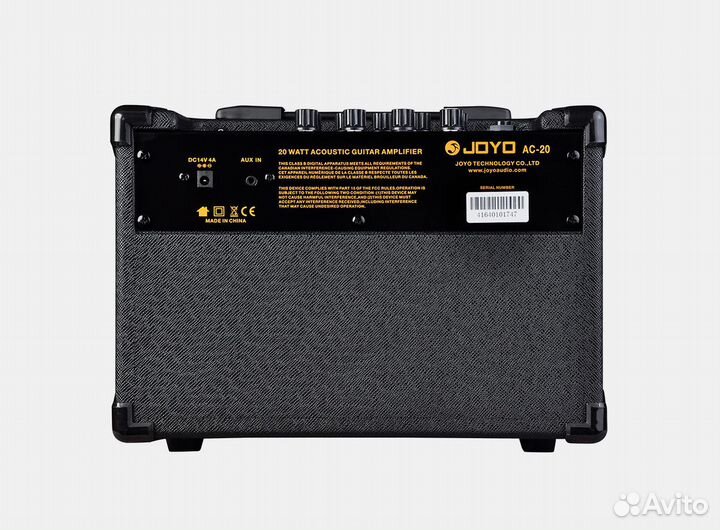 AC-20 Комбоусилитель для акустической гитары, 20Вт