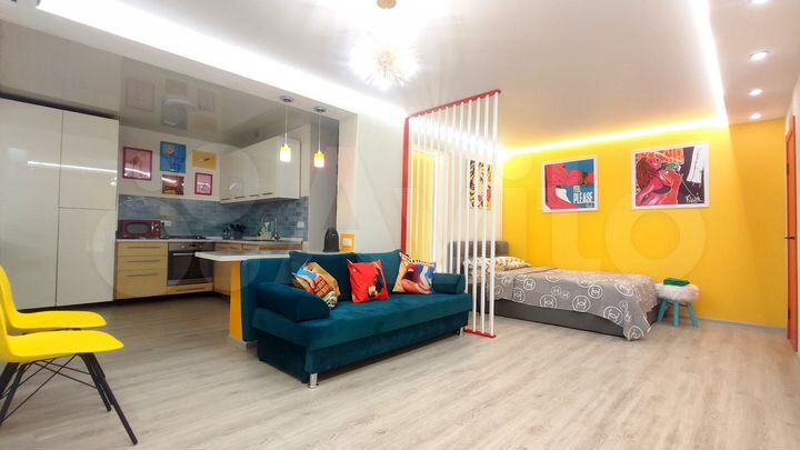 1-к. квартира, 48 м², 1/6 эт.