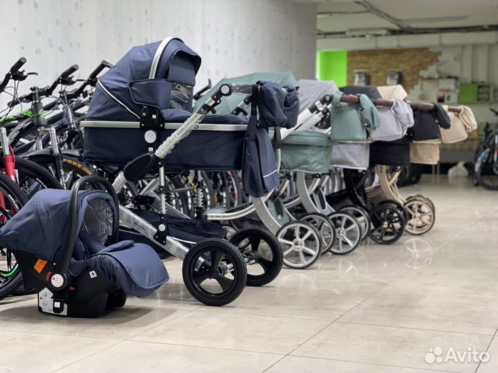 Коляска трансформер 2в1 и 3в1 в Набережных Челнах