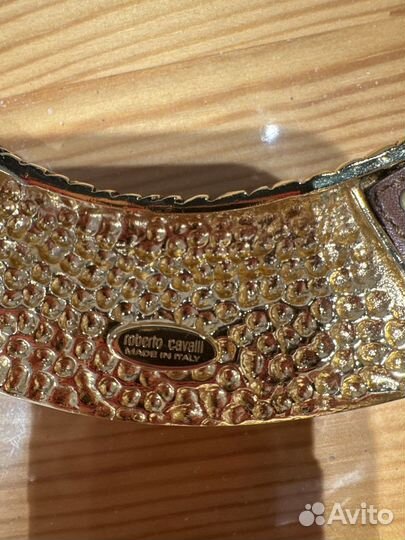 Колье чокер кожа + металл