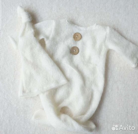 Костюмчик для фотосессии новорожденных новый