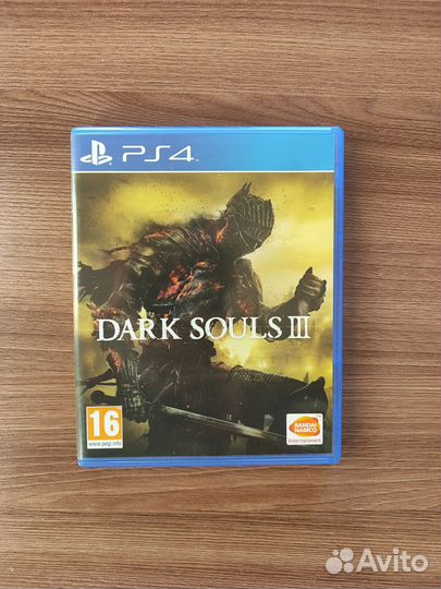 Диск для ps4 Dark Souls 3