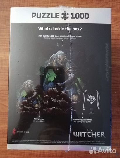 Ведьмак пазлы новые