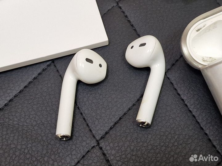 Наушники оригинал Apple AirPods 2 рабочие