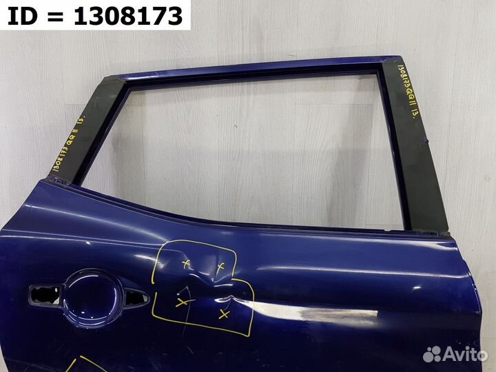 Дверь задняя правая Nissan Qashqai