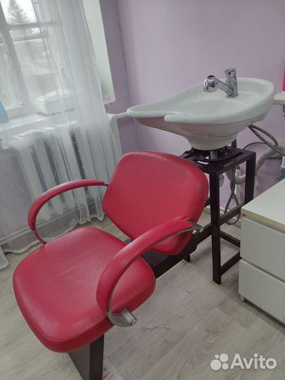 Парикмахерская мойка с креслом