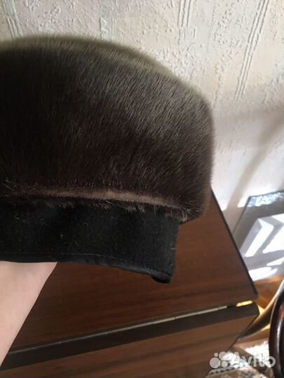 Шапка зимняя мужская из нерпы