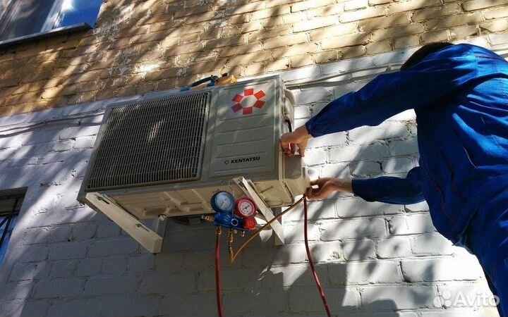 Ремонт кондиционеров. Заправка Чистка кондиционера