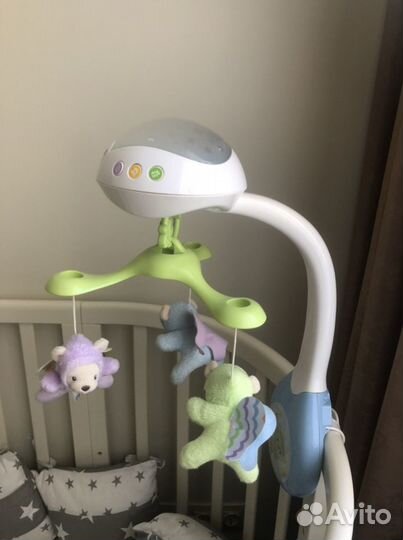 Детский мобиль в кроватку fisher-price