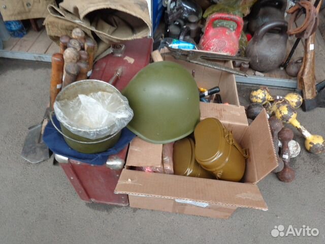 Фляга не новая бойца Советской Армии