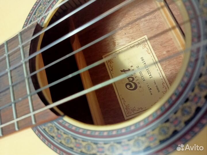 Cort ac100 sg - Полноразмерная Гитара с чехлом нов