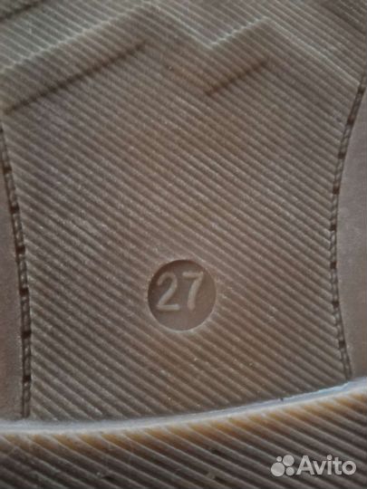 Туфли для мальчика 27р