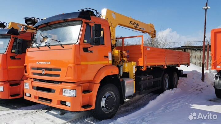 КамАЗ 6520-23072-53 с КМУ, 2022