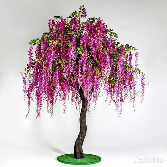 Веточки глицинии искусственной