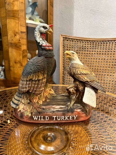 Wild turkey штоф бутылка