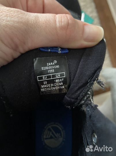 Ботинки zara