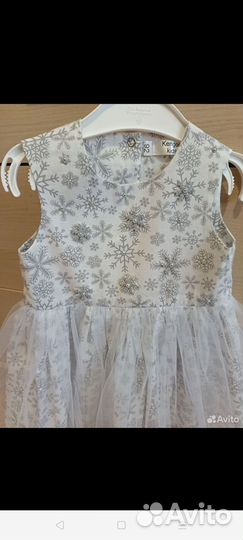 Платье снежинки 92