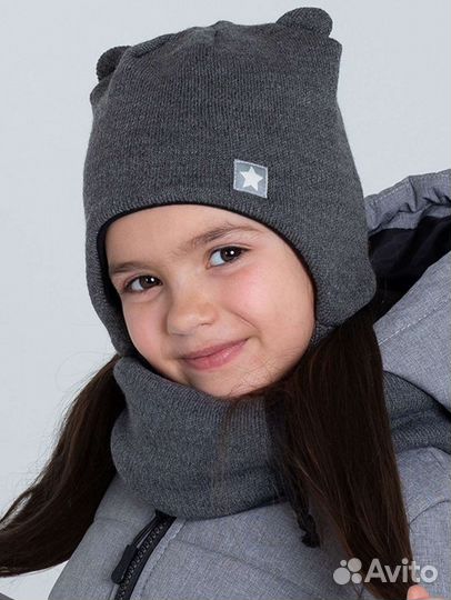 Шапка и снуд 46-48