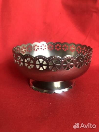 Винтажная ваза конфетница/сахарница СССР