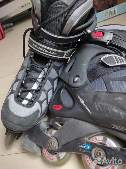 Роликовые коньки rollerblade размерами 44,5 и 40 с