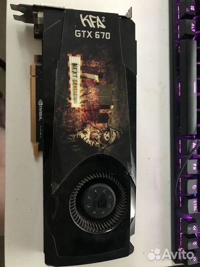 Видеокарта nvidia geforce gtx 670 2gb
