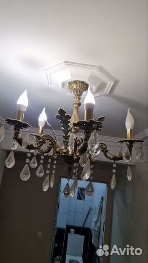 Люстра хрустальная