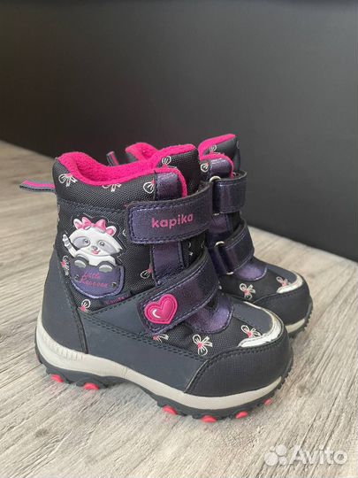 Сапоги зимние на девочку Kapika 23