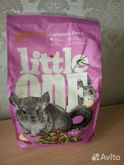 Корм для шиншилл