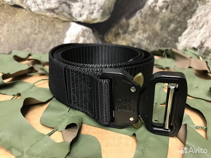 Ремень текстильный стропа пряжка кобра