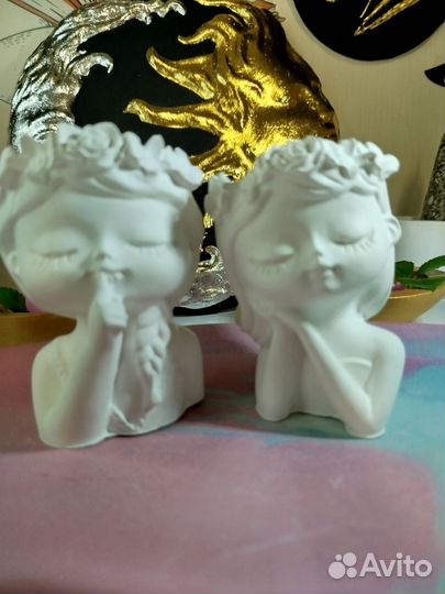 Фигурки из гипса