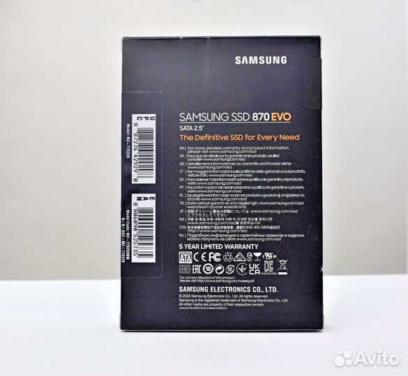 Samsung SSD 870 EVO 250GB