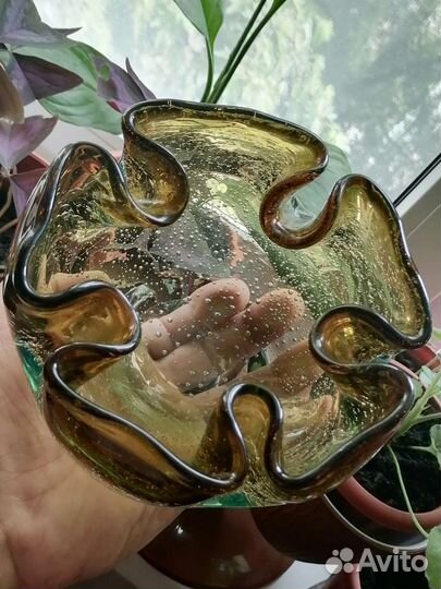 Ваза Конфетница Чехословакия 1970е годы в Идеале