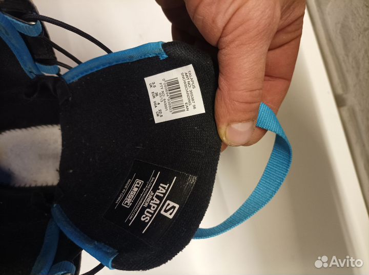 Детские сноубордические ботинки salomon