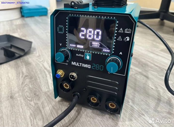 Сварочный аппарат роторм 4в1 mma mig flux lift tig (Арт.91503)