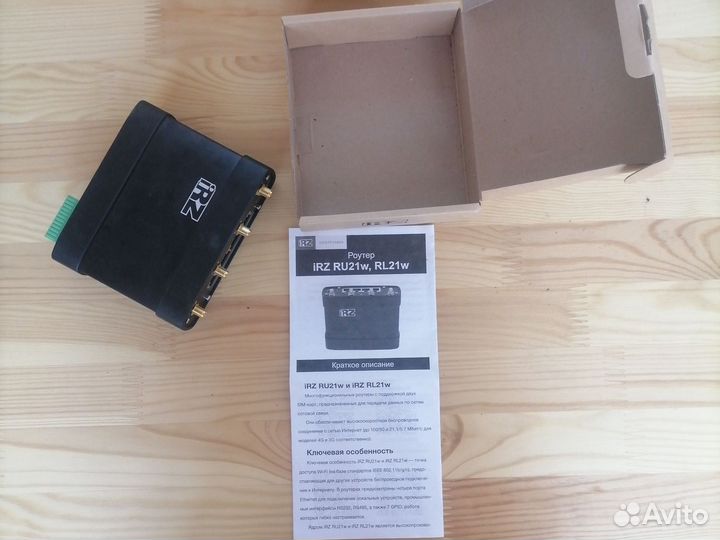 LTE-роутер iRZ RL21w с встроенным по