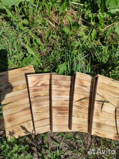 Деревянные дорожки, декоративные