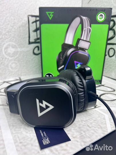 Наушники игровые с RGB подсветкой