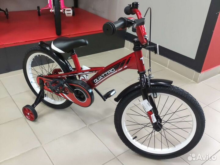 Велосипед детский 18 TT Quattro красный
