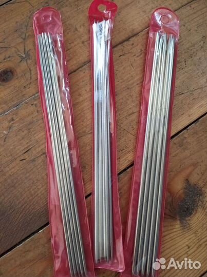 Спицы для вязания, носочные, крючки разные, Кловер