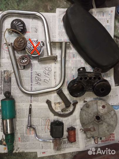 Мотоцикл СССР запчасти иж